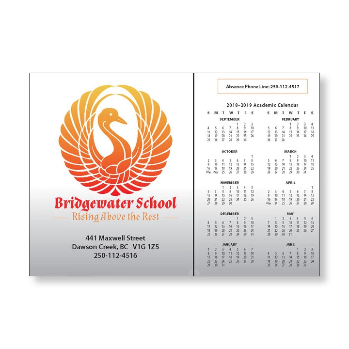 School Fridge Magnet - Design B